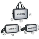 Clear Waterproof Travel Makeup Case