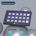 Ajazz AKP03E/153E Desktop Helper Desk Console Panel Controller Programmable Macro Custom Button Mini Keyboard Multiple Scenario