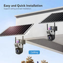6K Solar Powered Outdoor Camera For Best Home Security