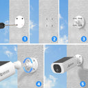 Smart Solar Outdoor Camera For Home Security Daily
