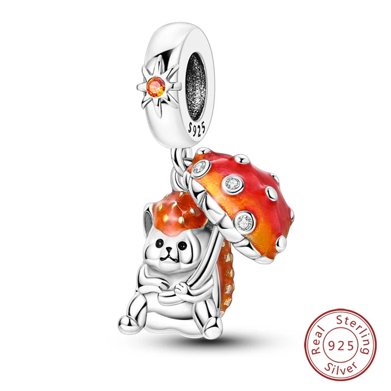 Sterling Silver Cute Little Bear
