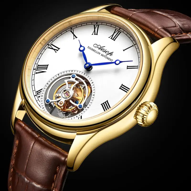 Luxury Tourbillon Skeleton Watch Men — product image 2
