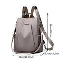 New Women's Multifunction Backpack Casual Nylon Bag for Girls