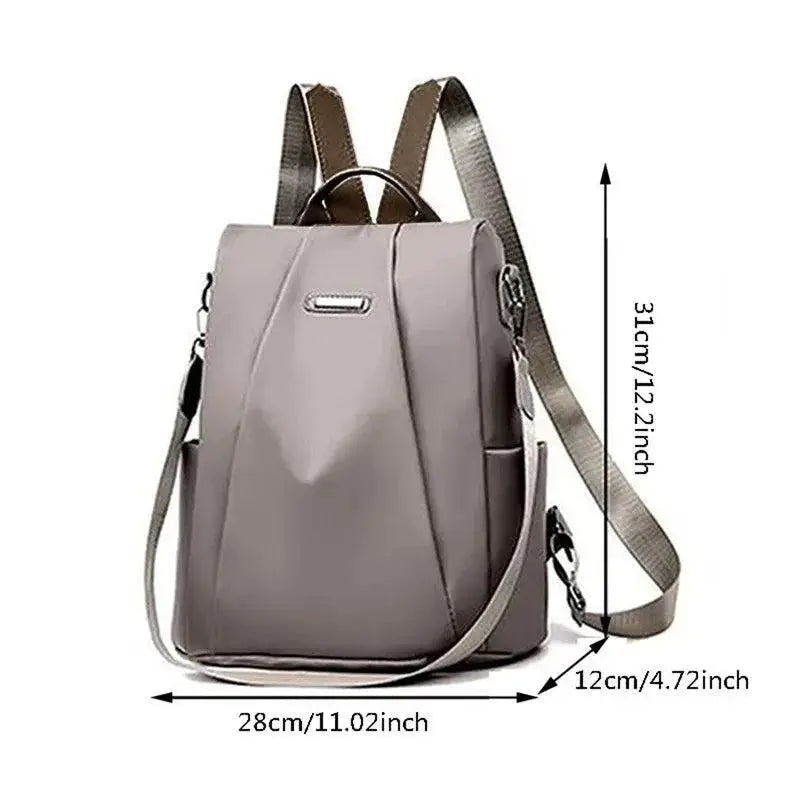 New Women Multifunction Nylon Backpack For Girls Casual Bag