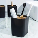 Eco-Friendly Bamboo Toothbrush Organizer For Stylish Storage