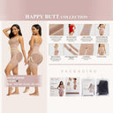 Seamless Backless Bodysuit for Women