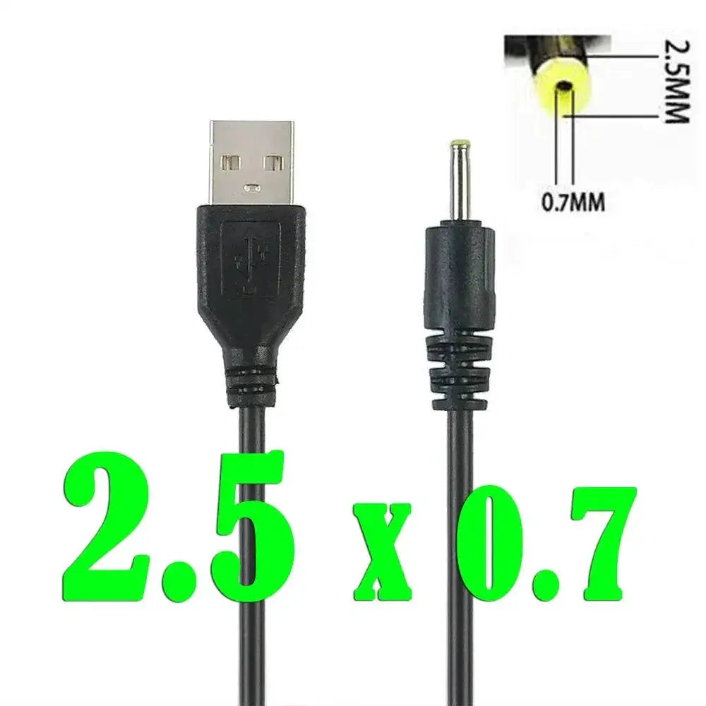 USB Power Cable Premium Quality Charger Cord for Devices