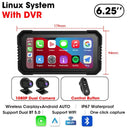 Jansite Moto GPS - Wireless CarPlay And Dvr Screen