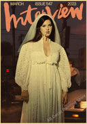 Lana Del Rey Retro Kraft Paper Music Album Poster Vintage Decor