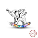 Sterling Silver Moon Mermaid Turtle