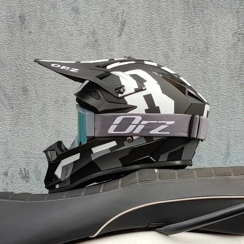 DOT Full Face Motorcycle Helmet off Road — product view 9