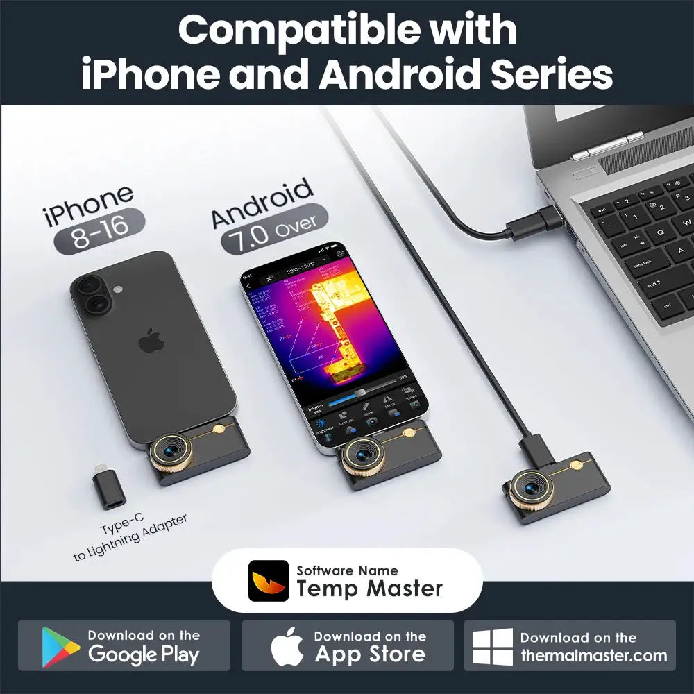 Thermal Camera for Electronics Cell Phone Repair ios iPhone — product view 6