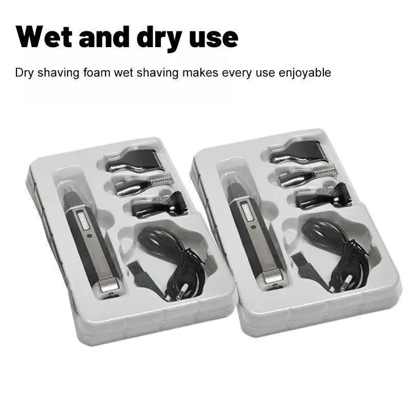 4 In 1 Rechargeable Nose Hair And Beard Trimmer Tool