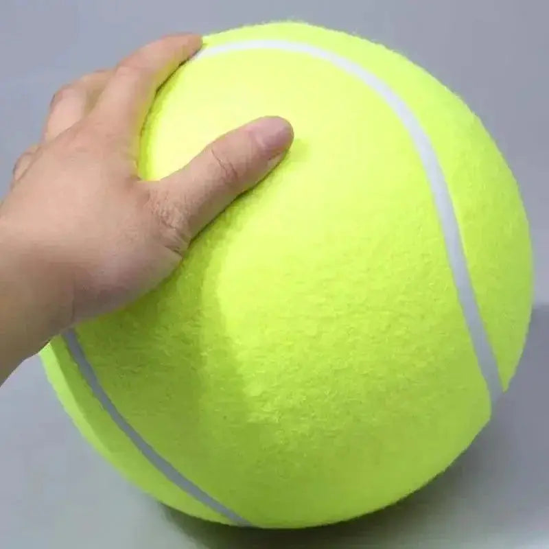 Giant Dog Tennis Ball for Interactive Chew and Play Toy