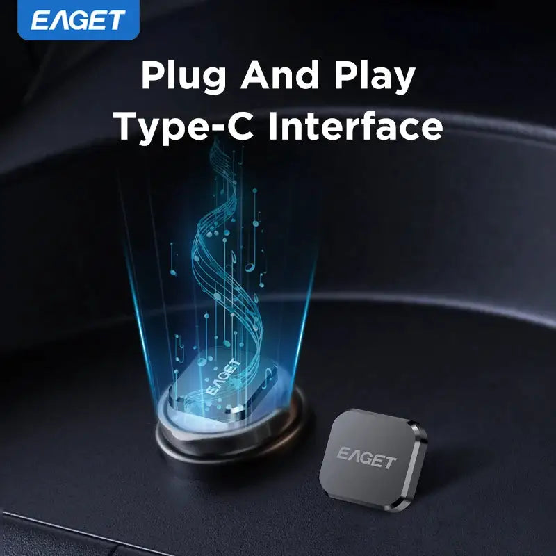 EAGET Mini Car Type-C USB Flash Drive Plug&Play Portable — product view 4