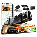 Ultrawide '' Rear View Mirror Camera with Carplay & Android