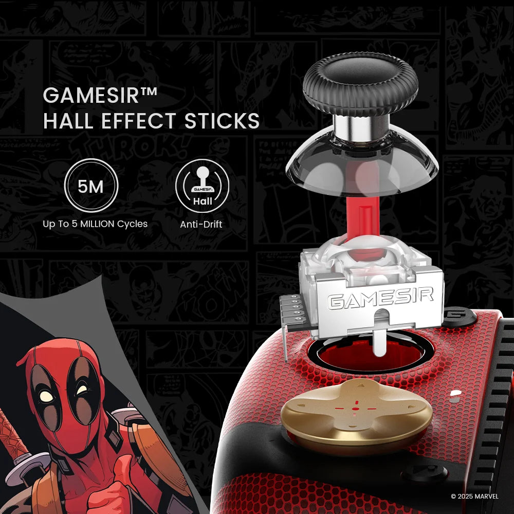GameSir X3 Pro Deadpool Controller