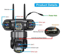 Smart Outdoor Security Camera for Homes Monitoring
