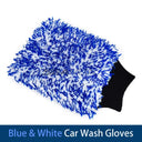 Car Wash Microfiber Cleaning Gloves & Brushes Kit for Wheels
