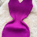 YuooMuoo Chic Wrap Dress For Women Slim Bodycon Knit Long Autumn Outfit Wardrobe