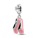Mula Pink Sterling Silver Charms