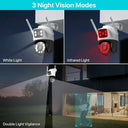 Smart Outdoor Camera 4K 8MP 360 Degree AI Tracking