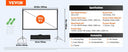 Portable Home Theater Projector Screen
