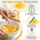 Small Wire Whisk Set of , Portable Stainless Steel Kitchen