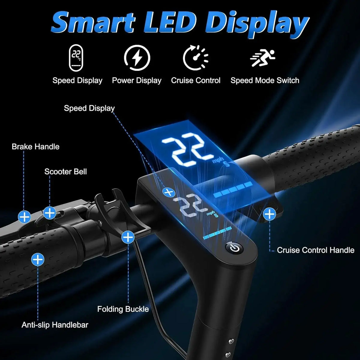 Smart Electric Scooter-App Control — product view 6