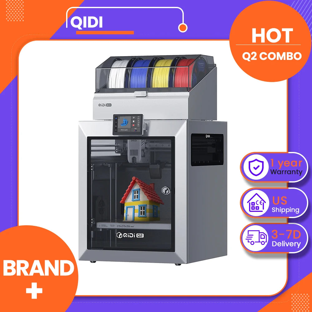 QIDI Q2 Combo 3D Printer