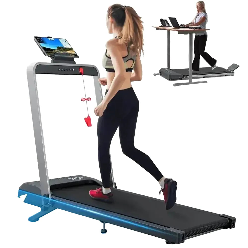 Ten Incline Desk Treadmill Kinomap Walking Pad — product view 1