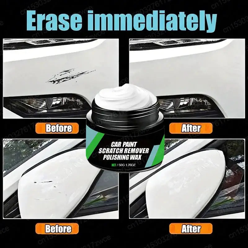 Car Scratch Remover Paint Care Tools Auto Swirl Remover Scratches Repair Polishing Auto Body Grinding Compound Anti Scratch Wax