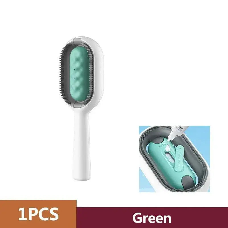 Double Sided Pet Hair Grooming Comb for Easy Cleaning