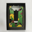 Badge Card Holder Carbon Fiber Wallet For Men Slim Design