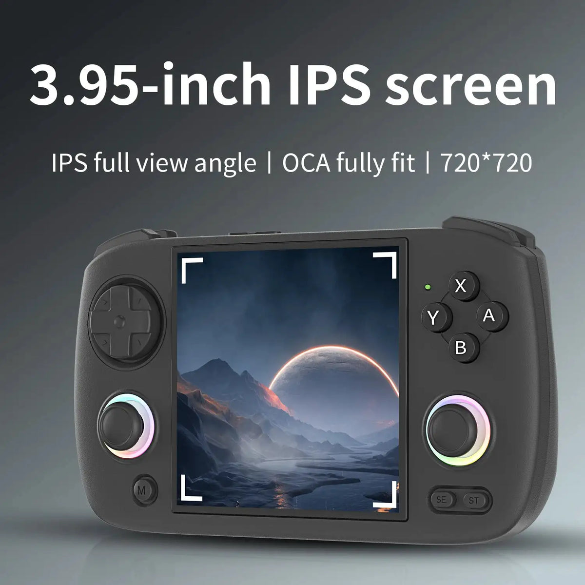Anbernic RG CubeXX Retro Handheld Game Console 3.95" IPS 720*720 Screen Linux 64bit 3800mAh Supports 5G WiFi Streaming HD TV Out