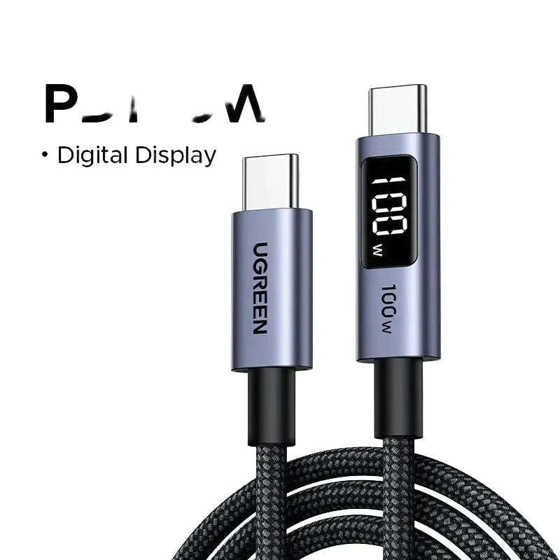 UGREEN USB-C Cable - Digital Power Display — product view 1