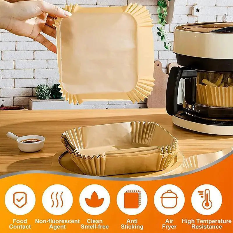 Air Fryer Liners Mess Free Cooking With Food Grade Material