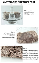 Soft Comfortable Thick Plush Floor Mat Non-slip Rug Carpet