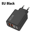 120W USB Charger - 4 Port Fast Wall Adapter