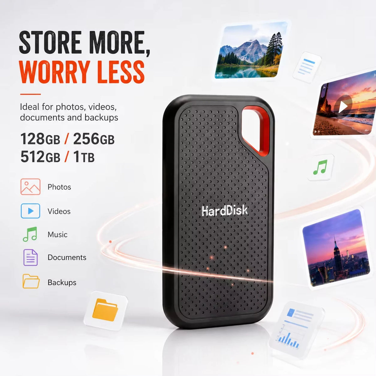 USB-C Desktop Portable SSD