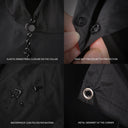 3-in-1 Waterproof Rain Poncho Lightweight Hooded Coat 2023