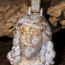Iced Out Jesus Head Gold