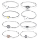 Sterling Silver Bracelet Bangles Love