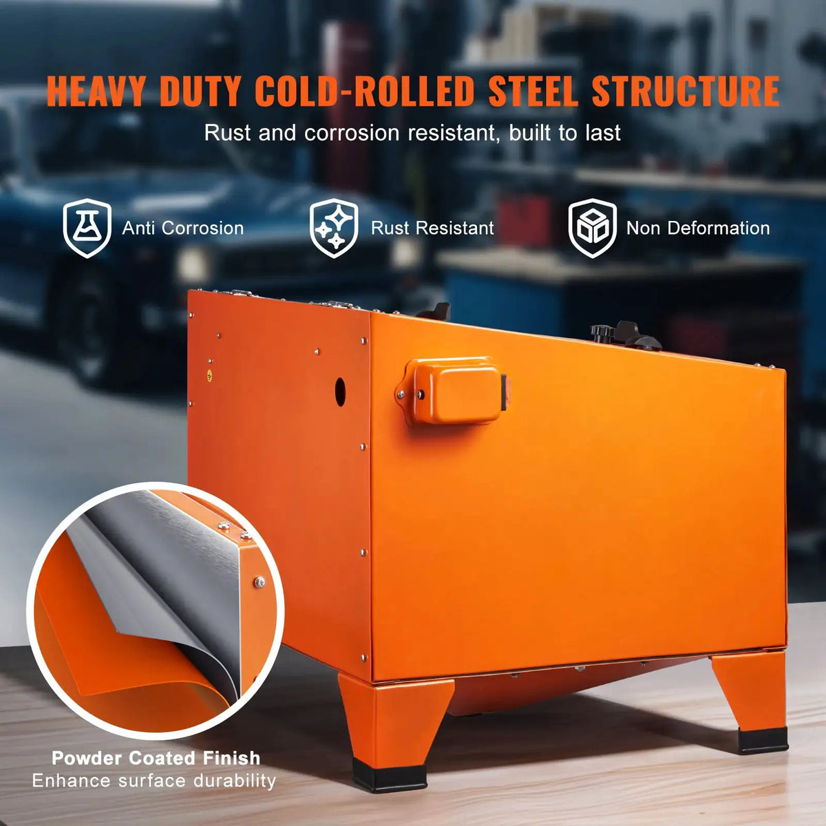 Heavy Duty Metal Rust Removal Cabinet — product view 5