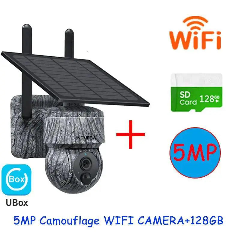 INQMEGA Solar Wireless Camera Eco Friendly Security Solution