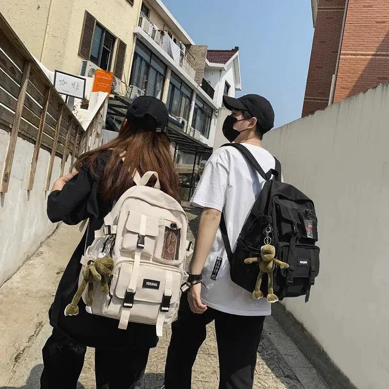 Women School Backpack Nylon Bagpack Rucksack Everyday