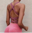 Push-Up Sports Bra for Women Yoga Top