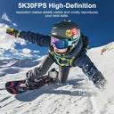 Stabilized 5K Action Camera for Outdoors