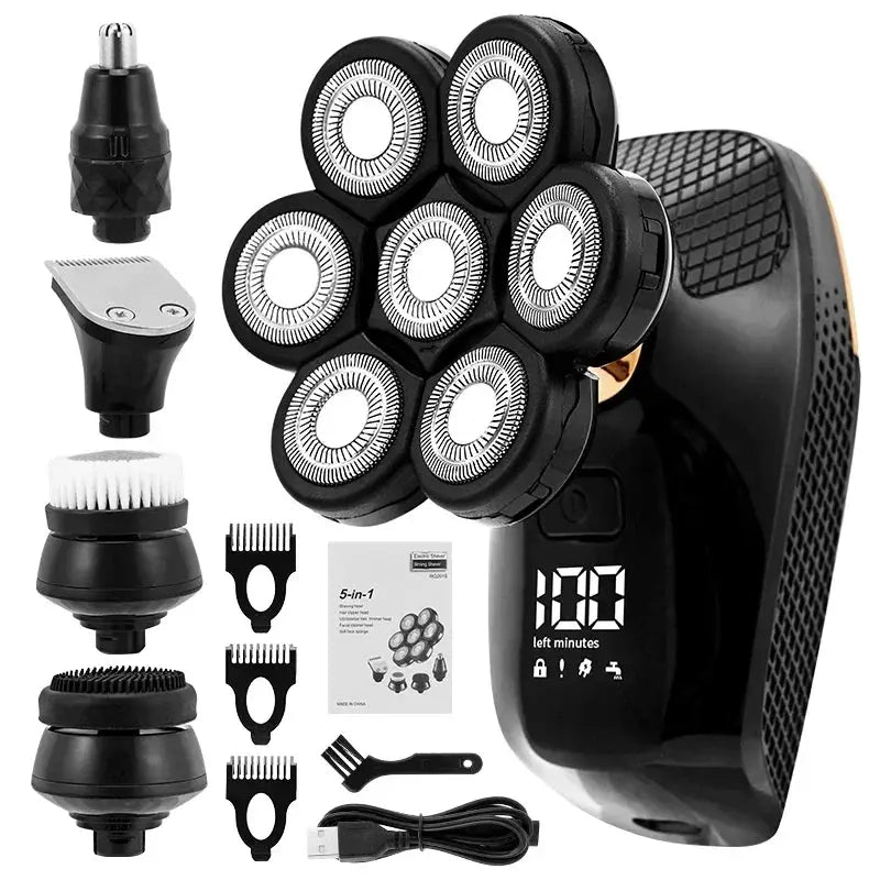 New 7D Men Shaver With Independently Floating Head Razor