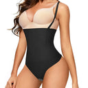 High Waist Seamless Body Shaper Briefs Firm Control Thong